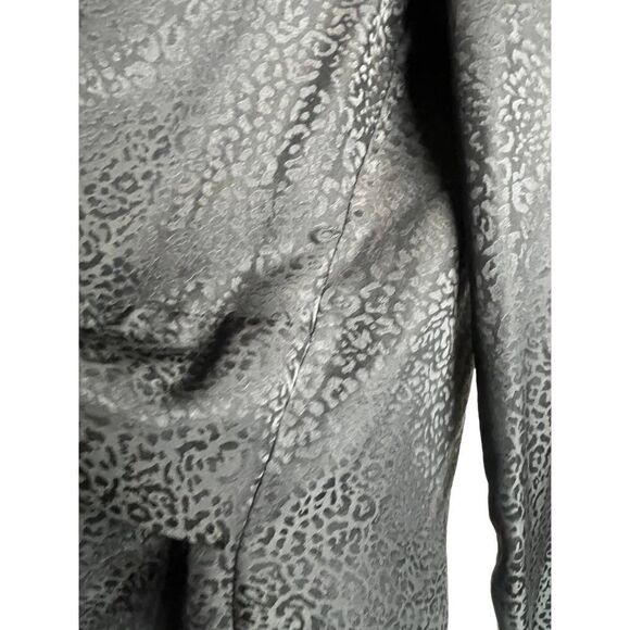 IRO Fernel Silk Cheetah Print Black Wrap Sz. 34 (US XS) - Picture 6 of 8